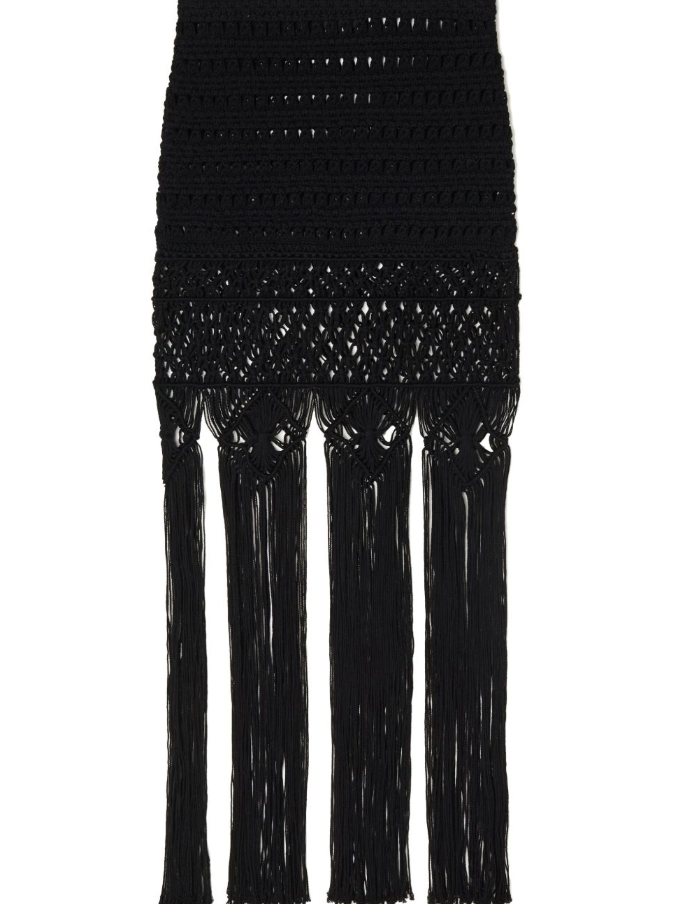 Affordable A skirt India To crochet Letter Women Love Alanui 0726
